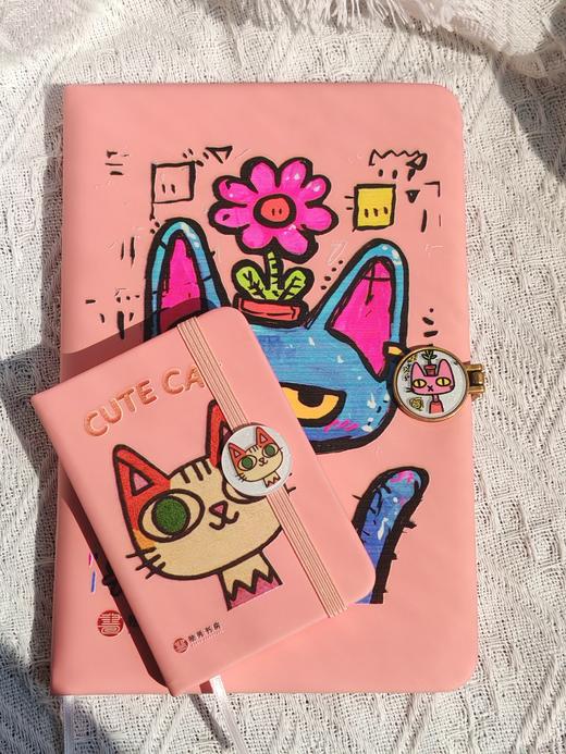 【新品现货】奇趣猫咪定制款空白笔记本 独秀书房定制款 周边 商品图6
