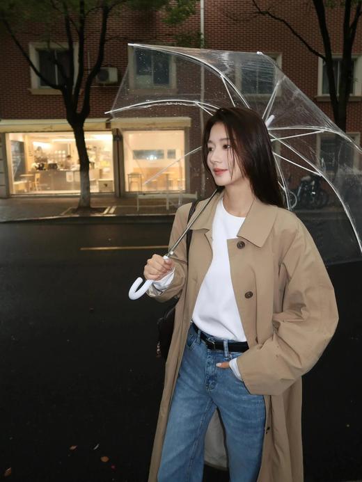 直发【升级版】更加柔顺的600克新疆长绒棉小白T 长袖T恤 商品图2