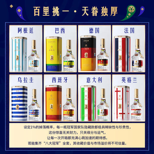 五粮液·八代系列·FIFA·美加墨世界杯官方联名·52度 500mL*1瓶 商品图2