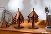 Trees&wind树型隔热餐垫4片|是隔热垫也是装饰品！高颜值耐高温，乌檀木整木质感好 商品缩略图5
