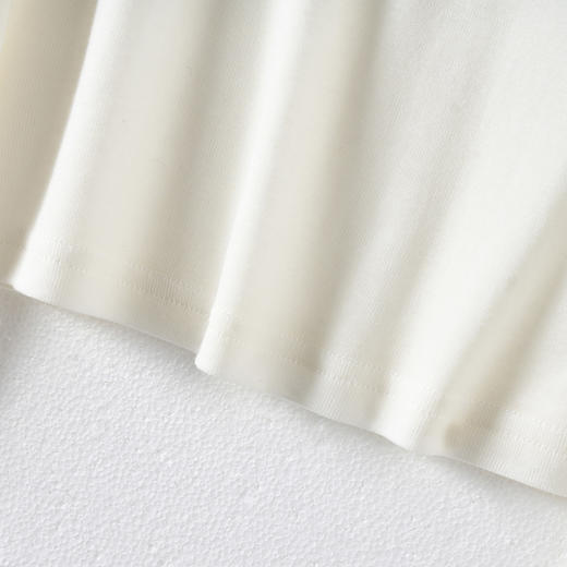 剩S/M/L/XL 米思阳新款气质荡领露肩款薄款T恤洋气纯色打底衫女8T24AT0024 商品图5