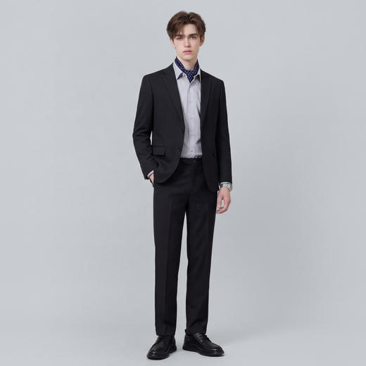 【不易变形】圣得西男士2026新款西服套装春季商务休闲高端西装 商品图4