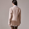剩S/M/XL 芳外新款通勤外套时尚修身一粒扣西装女8T23CX1026 商品缩略图3