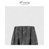 100%桑蚕丝香云纱法式气质A字显瘦松紧腰半身裙 JM9176 商品缩略图2