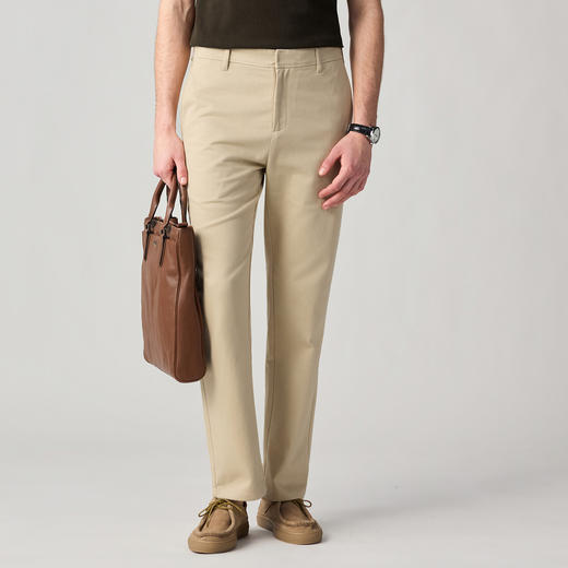 纯棉骑兵斜纹直筒休闲裤 商品图5