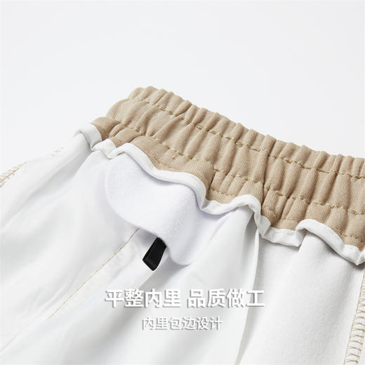 【含棉】圣得西松紧休闲裤男款2026新款春季宽松直筒简约舒适裤子 商品图9