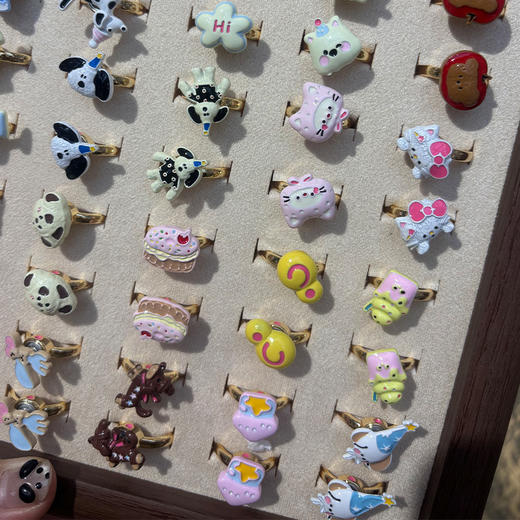 旋转彩色小戒指RT戒指-纪念日百货门店同款169599776 商品图1