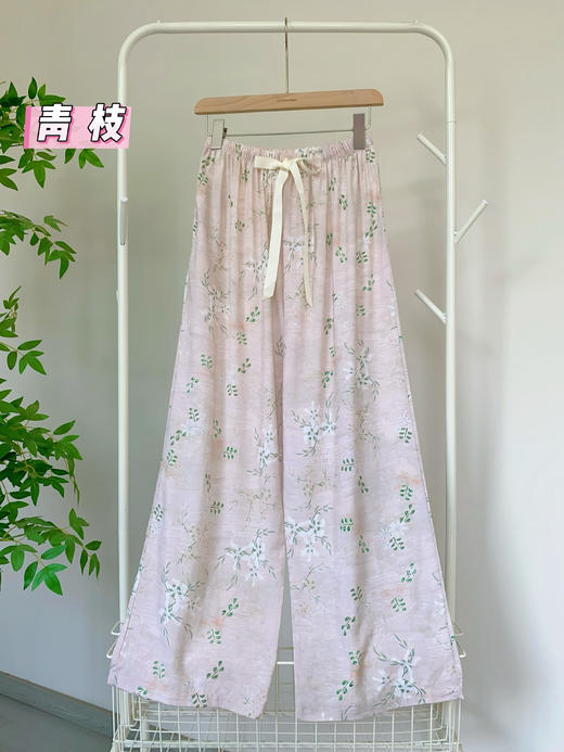 松植屋夏季糯叽叽呼吸裤 宽松版型+阔腿设计、藏肉显瘦无束缚、透气不闷汗  福利商品不支持退换，下单即认可！ 商品图8