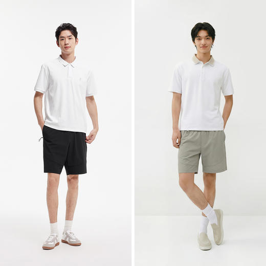 舒服裤|森马休闲裤男夏季凉感吸湿速干户外沙滩裤子百搭宽松短裤 商品图4