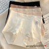轻奢蕾丝纯棉高腰微收腹内裤女无痕10A抑菌加长纯棉裆平角内裤女 商品缩略图0