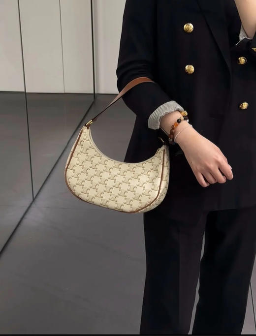 celine 白色 老花 豌豆包 商品图2