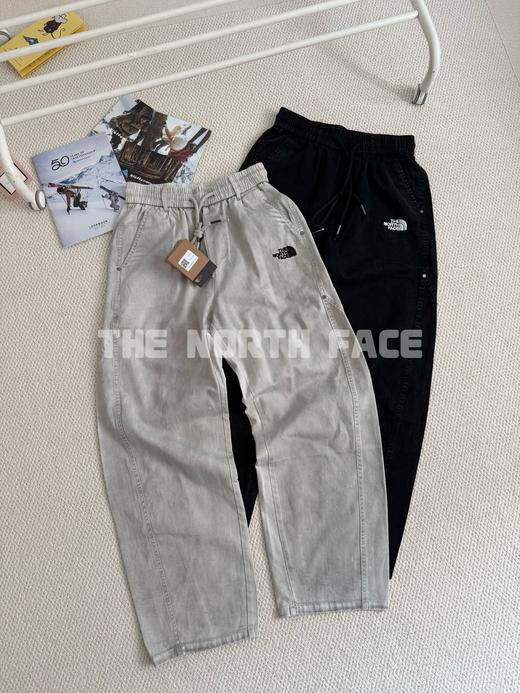 北面UE男款针织弯刀廓形牛仔休闲裤 商品图0