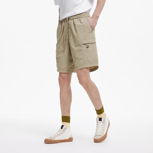 森马中国国家地理系列休闲裤男夏季凉感机能工装裤子户外百搭短裤 商品图2