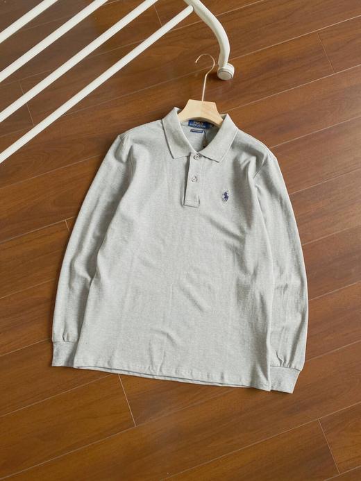 高品质PoL0长袖   刺绣款男士长袖polo衫商务休闲- 经典穿搭 商品图5