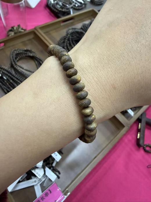 ² 【沉香溯源-99沉算盘珠】6mm 单圈/长串 奇楠沉香手串 多样性发其一 ( 24小时鉴赏期 ) HM02-CRMM-DBCX 商品图1