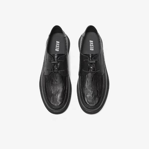 【百思图】 BF楼百思图2025秋季新款牛皮休闲皮鞋商务正装男皮鞋ESW21CM5 吊牌价899.现价299 商品图2