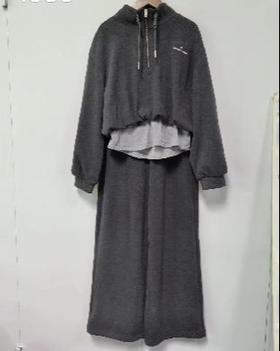 NC休闲立领卫衣搭阔腿裤套装50905 冬季 010394080115