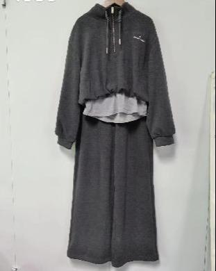 NC休闲立领卫衣搭阔腿裤套装50905 冬季 010394080115 商品图0