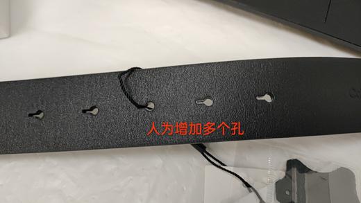 196808305031 卡尔文克雷恩Calvin Klein Jeans【父亲节礼物】男双面用亮面带头ck牛皮革休闲腰带HC0769【90cm】 商品图4