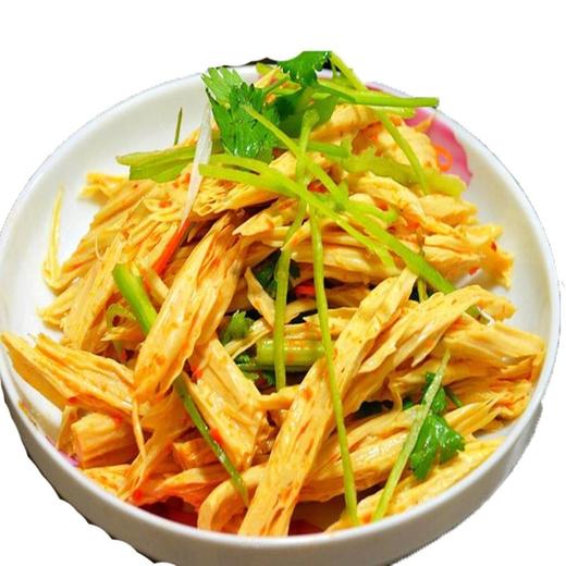 【鸭货素菜】卤腐竹（麻辣味）（约250g） 商品图1