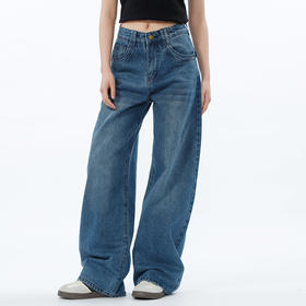 宽松休闲基本款弯刀裤-纪念日百货门店同款169697691