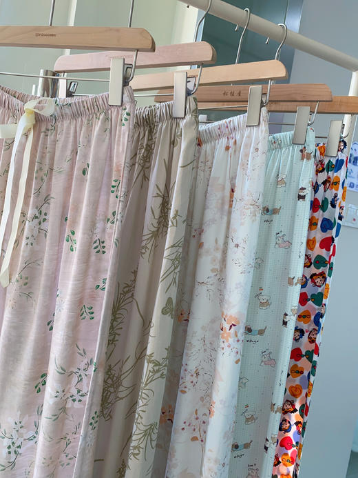 松植屋夏季糯叽叽呼吸裤 宽松版型+阔腿设计、藏肉显瘦无束缚、透气不闷汗  福利商品不支持退换，下单即认可！ 商品图2