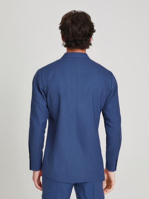 callisto蓝色绵羊毛西服 商品图4