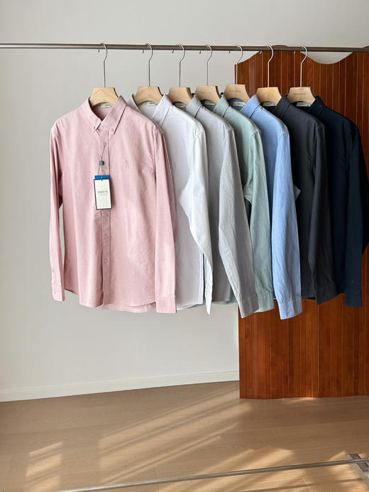 纯原～哈吉S 经典款男士衬衫衬衣7色3.10 商品图1