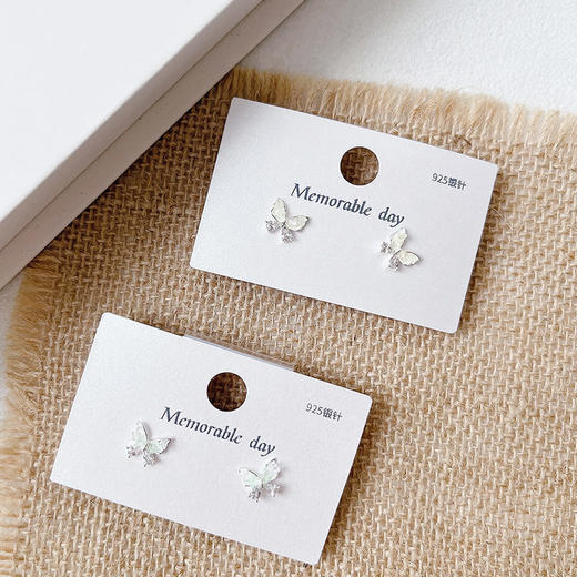 气质小巧养耳洞银针耳环-纪念日百货门店同款162553126 商品图6