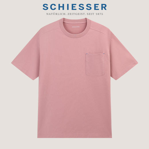 【mix relax系列】舒雅男士圓領短袖上衣82%棉 18%聚酯纖維39/25645U 商品图9