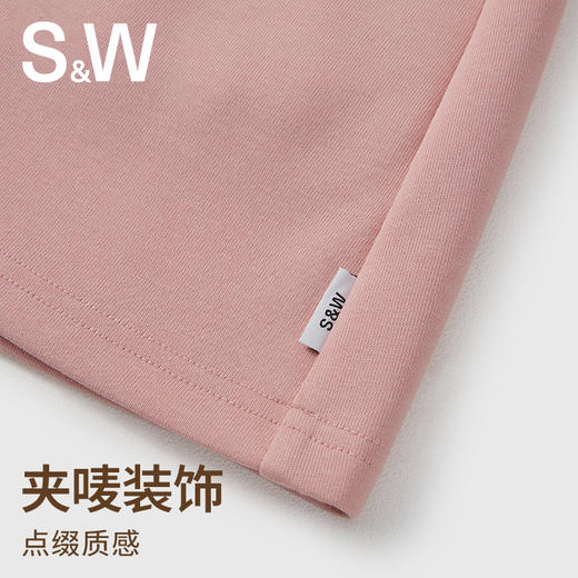 【SW速惟】 高腰收腹A字遮胯百搭运动休闲半裙5046 商品图3