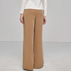 剩M/L 芳外新款百搭通勤高腰长裤显瘦褶皱直筒阔腿休闲裤女8D22CH1392 商品缩略图4