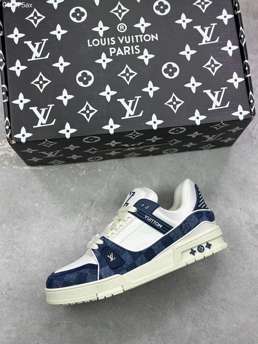春季特惠💰720 路易威登 LV Trainer 低帮休闲板鞋 商品图2