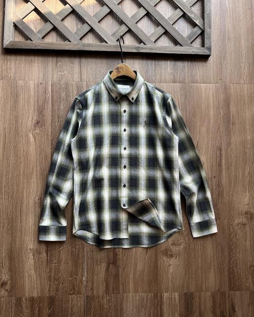 点此购买 哈吉斯秋季男士休闲通勤长袖衬衫 xj 341918 商品图4