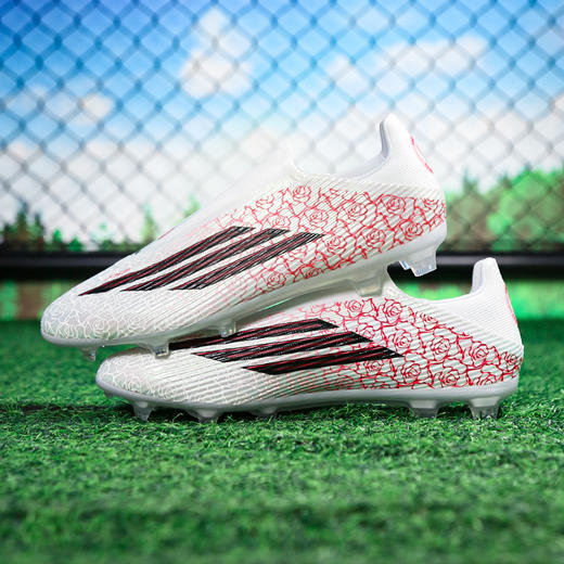 小李子ADIDAS阿迪达斯 F50 中端FG长钉训练足球鞋成人男KJ3781 商品图2