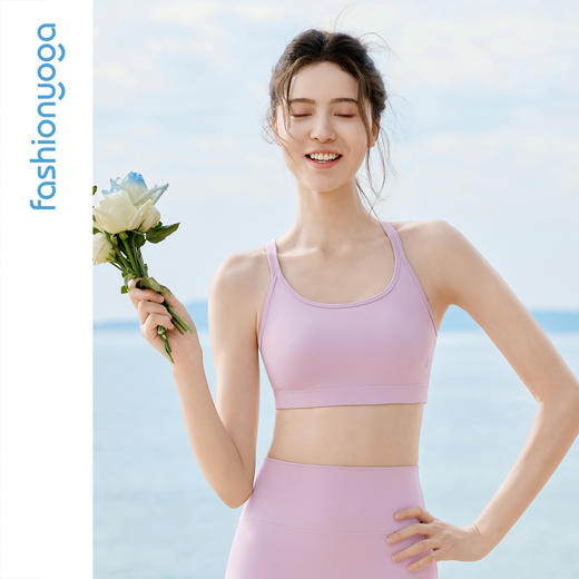 凡圣瑜伽精致花型蕾丝美背BRA FC16108 商品图10