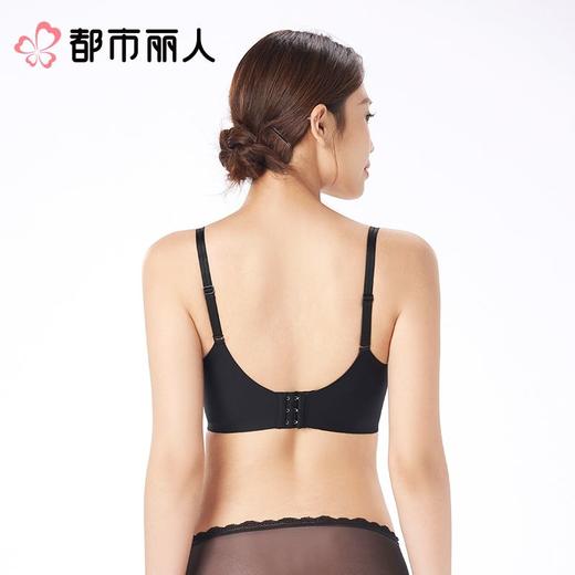 都市丽人内衣B杯中厚文胸蕾丝内衣3/4杯内衣聚拢升杯内衣三排四扣无钢圈YBC1A6 商品图3