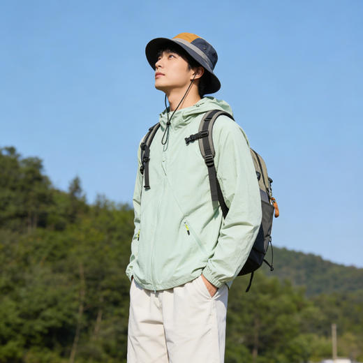 超值！鸟家平替！英国Schenvega 情侣马卡龙色系防晒衣 透气不闷汗 好看百搭 E52-9268 商品图3