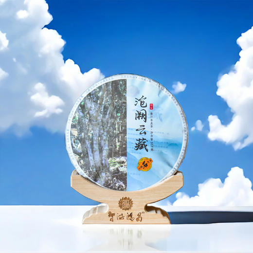 云南临沧智德鸿昌2501【沧阙云藏】普洱茶生茶357g/饼 商品图3