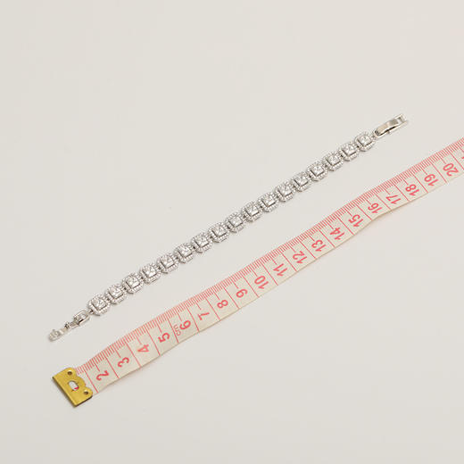 简约奢华几何方糖造型手链纪念日百货门店同款164497367 商品图6
