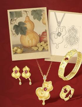 【26年女神樱花季】【茱事顺俪】富得流油 红宝石套装