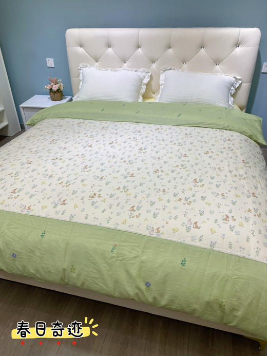 5折秒杀~松植屋100%精梳全棉高密被套甄选新疆长绒棉200*230被罩 商品图10