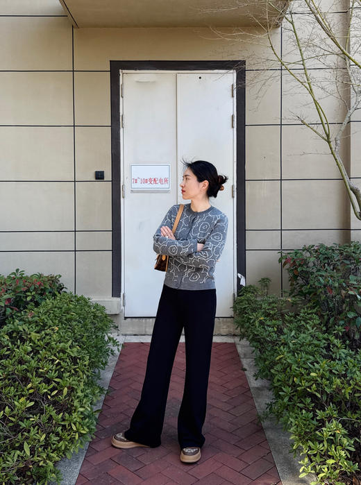 26春夏--薄空气垂棉显瘦 | 微喇裤小黑裤【包邮+三天无理由退换】 商品图11