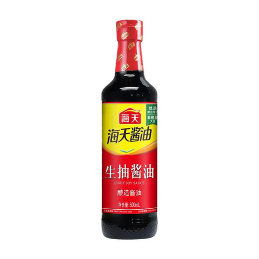 海天生抽酱油（500ml/瓶） 商品图0
