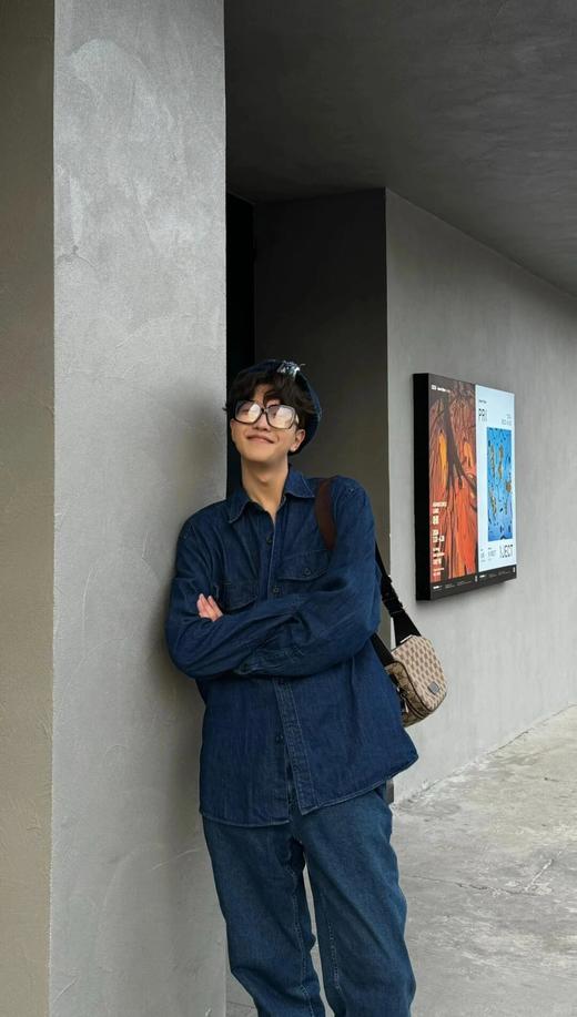 【男士牛仔衬衫】早春出彩穿搭，既有牛仔的挺括质感，又不会僵硬扎肉，厚度也很适合WD 商品图3