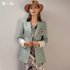 剩M/L 芳外新款新品通勤职业OL直筒正装气质西服外套8T21AX0288 商品缩略图0