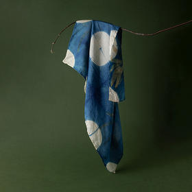 【林栖设计小店】植物染桑蚕丝方巾非遗手工草木染2026春季新款领巾女G2953247