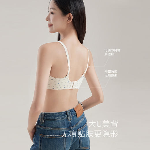 【品牌福利69元买1套送1套到手2套】维妮芳-蕾丝 V 领甜美减龄文胸 商品图7