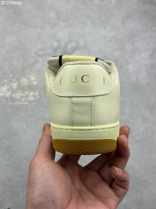 春季特惠💰520 古驰 Screener 古驰运动休闲系列 GG 珐琅扣 小脏鞋 商品图7