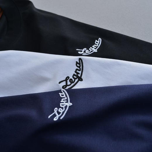 杰尼亚男士丝光棉短袖T恤。白色 蓝色 黑色。自己备注号码颜色 商品图6